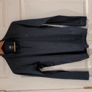 like new The North Face Men's flashdry-xd Gray Zip-Up long sleeve polo small
